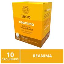Chá Leão Funcional, 10 Saquinhos, Reanima