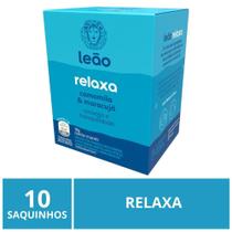 Chá Leão Funcional, 10 Saquinhos, Relaxa