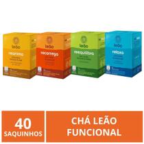 Chá Leão Funcional, 40 Saquinhos