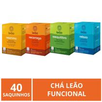 Chá Leão Funcional, 40 saquinhos