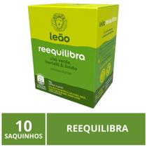 Chá Leão Funcional, Reequilibra, 10 saquinhos