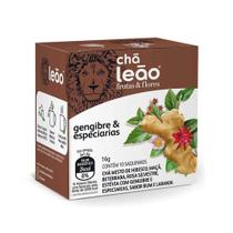 Chá Leão Gengibre Especiarias com 10 sachês