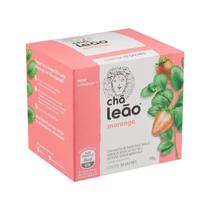Chá Leão Morango com 10 Sachês
