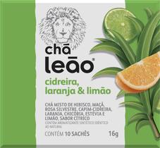 Chá Leão Premium - Cidreira, Laranja e Limão 10 Sachês