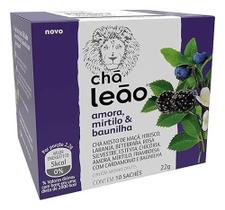 Chá Leão Sabor Amora, Mirtilo & Baunilha 22g