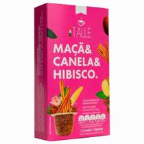 Chá Maçã, Canela e Hibisco Italle 7 Cápsula 27g Chá Maçã, Canela e Hibisco Italle 7 Cápsula 27g