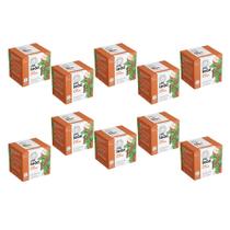 Chá Maça E Canela Com 10 Saquinhos - Leão Kit 10 Chá Maça E Canela Com 10 Saquinhos - Leão Kit 10