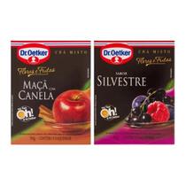 Chá Maçã E Canela E Silvestre Dr. Oetker 15 Sachês Cada Chá Maçã E Canela E Silvestre Dr. Oetker 15 Sachês Cada
