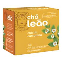 Chá Matte Leão Ervas 10g Camomila Com 10 Saquinhos - 4un