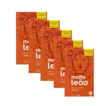 Chá Matte Leão Mate Original Em Ervas 250g Kit 5 Unidades Chá Matte Leão Mate Original Em Ervas 250g Kit 5 Unidades