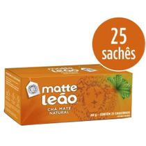 Chá Matte Leão Natural 40g Embalagem c/ 25 Saquinhos