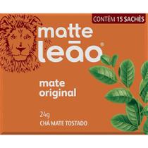 Chá Matte Natural Leão 15 sashê 24g Chá Matte Natural Leão 15 sashê 24g