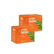 Chá Matte Original Com 15 Saquinhos -Kit 2 Caixas - Leão