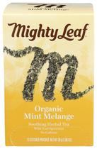 Chá Mighty Leaf Orgânico Mistura de Hortelã 15 Sachês Chá Mighty Leaf Orgânico Mistura de Hortelã 15 Sachês