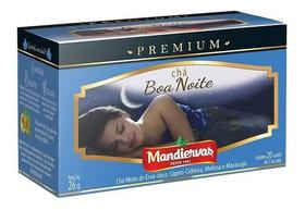 Chá Misto Boa Noite Premium 20 Sachês 1,3g - Mandiervas
