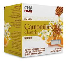 Chá Misto Camomila, Laranja E Mel 10 Sachês Chá Mais