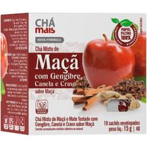 Chá Misto de Maçã com Gengibre, Canela e Cravo 10 sachês - Chá mais Chá Misto de Maçã com Gengibre, Canela e Cravo 10 sachês - Chá mais