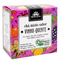 Chá Misto de Vinho Quente Orgânico Kampo de Ervas 10 Sachês