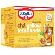 Chá Misto Dr. Oetker Yellow Lemonade 20g com 10 Unidades
