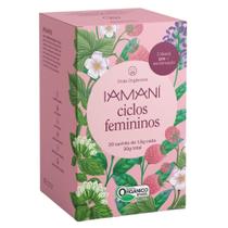 Chá Misto Iamaní Ciclos Femininos Orgânico TPM Menstruação 20 sachês