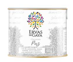 Chá misto lata paz 50g Chá misto lata paz 50g