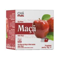 Chá Misto Sabor Maça Chá Mais Clinicmais 10 Envelopes
