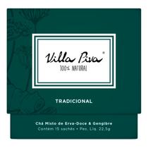 Chá misto tradicional villa piva sachê 22,5g Chá misto tradicional villa piva sachê 22,5g