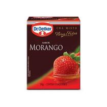 Chá morango dr oetker sachê 10g c/ 10 unidades