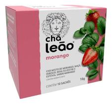 Chá Morango Leão 10sachês Chá Morango Leão 10sachês