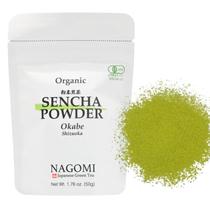 Chá NAGOMI Sencha em Pó Orgânico Japonês 50g Chá NAGOMI Sencha em Pó Orgânico Japonês 50g