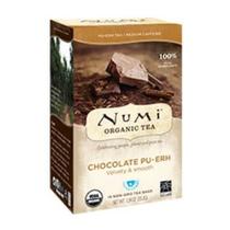 Chá Numi Puerh Chocolate - Pacote com 4 Caixas (16 Saquinhos)