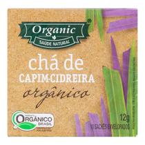 Chá Orgânico Capim Cidreira 12g