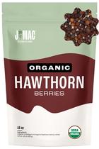 Chá orgânico de bagas de espinheiro J Mac Botanicals 453g Chá orgânico de bagas de espinheiro J Mac Botanicals 453g