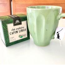 Chá orgânico de capim limão 10 sachês - kampo de ervas