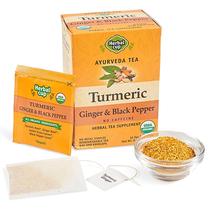 Chá Orgânico de Cúrcuma Herbal Cup com Gengibre e Pimenta-Preta 16 sachês