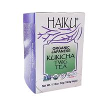 Chá Orgânico HAIKU Kukicha de Galhos 16 sachês com baixo teor de cafeína Chá Orgânico HAIKU Kukicha de Galhos 16 sachês com baixo teor de cafeína