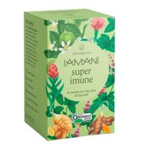 Chá Orgânico Iamaní Super Imune Cúrcuma Hortelã Gengib 15sac Chá Orgânico Iamaní Super Imune Cúrcuma Hortelã Gengib 15sac