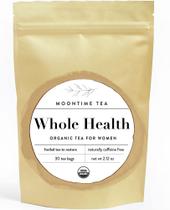 Chá Orgânico Moontime Whole Health de Cúrcuma e Gengibre 30 sachês