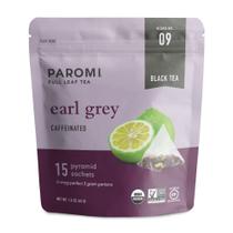 Chá Paromi Earl Grey Herbal 15 Sachês Pirâmide