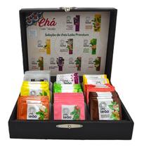 Cha Premium Caixa De Madeira Mix 09 Blends Leão 54 Sachês Cha Premium Caixa De Madeira Mix 09 Blends Leão 54 Sachês