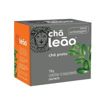 Chá Preto 10 sachês 1,6g - Chá Leão Chá Preto 10 sachês 1,6g - Chá Leão