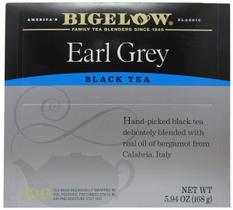 Chá Preto Bigelow Earl Grey 100 sachês Chá Preto Bigelow Earl Grey 100 sachês