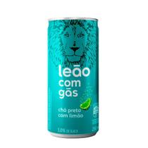 Chá Preto com Gás Limão Leão Lata 290ml