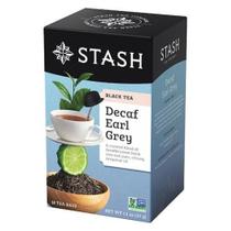 Chá Preto Decaf Earl Grey Stash Tea - Pacote com 18 Unidades (2 Pacotes)