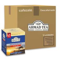 Chá Preto Descafeinado Ahmad Tea Kit 12 Caixas de 10 Sachês