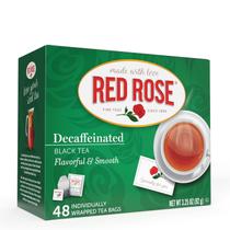 Chá Preto Descafeinado Red Rose KD Chocolates 48 Sachês Chá Preto Descafeinado Red Rose KD Chocolates 48 Sachês