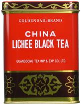 Chá Preto Lichia da China Marca Golden Sail 227g Chá Preto Lichia da China Marca Golden Sail 227g