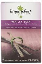 Chá Preto Mighty Leaf Vanilla Bean 15 Sachês - Pacote com 3 Chá Preto Mighty Leaf Vanilla Bean 15 Sachês - Pacote com 3