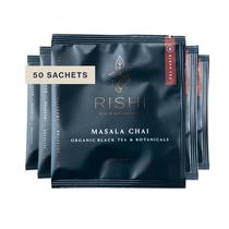 Chá Preto Orgânico Masala Chai Rishi Tea 50 sachês Chá Preto Orgânico Masala Chai Rishi Tea 50 sachês