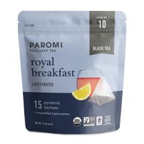Chá Preto Orgânico Paromi Royal Breakfast 15 Sachês Chá Preto Orgânico Paromi Royal Breakfast 15 Sachês
